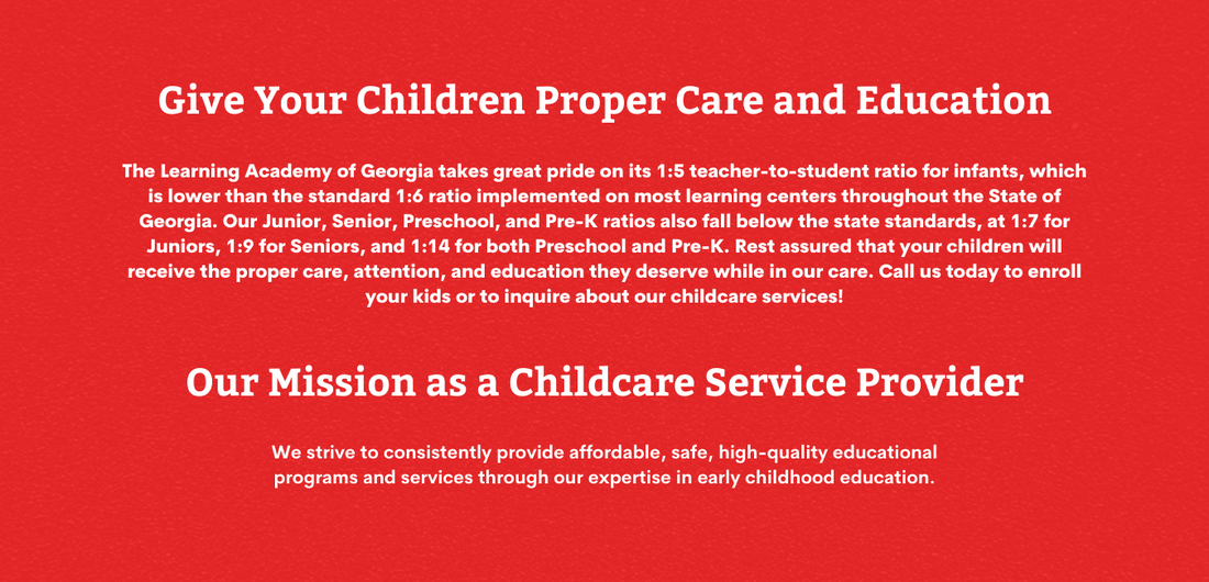 About Us The Learning Academy